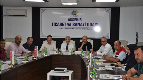 AKŞEHİR TARIM HAYVANCILIK VE YEM FUARI HAZIRLIK TOPLANTISI YAPILDI