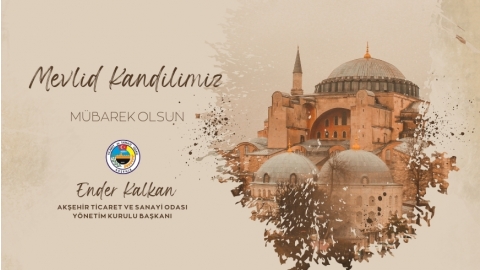 BAŞKAN KALKAN’DAN MEVLİD KANDİLİ MESAJI