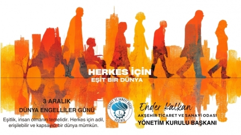 HERKES İÇİN EŞİT BİR DÜNYA