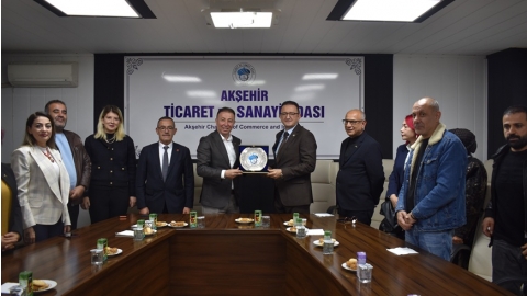 CHP KONYA MİLLETVEKİLİ BARIŞ BEKTAŞ VE CHP İL VE İLÇE TEŞKİLATINDAN BAŞKAN ENDER KALKAN’A ZİYARET