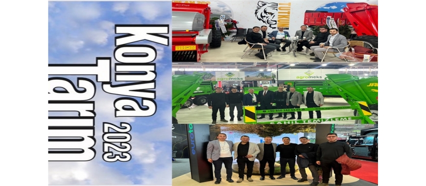 OUR BOARD OF DIRECTORS VISITED OUR MEMBERS PARTICIPATING IN KONYA 2023 AGRICULTURAL FAIR