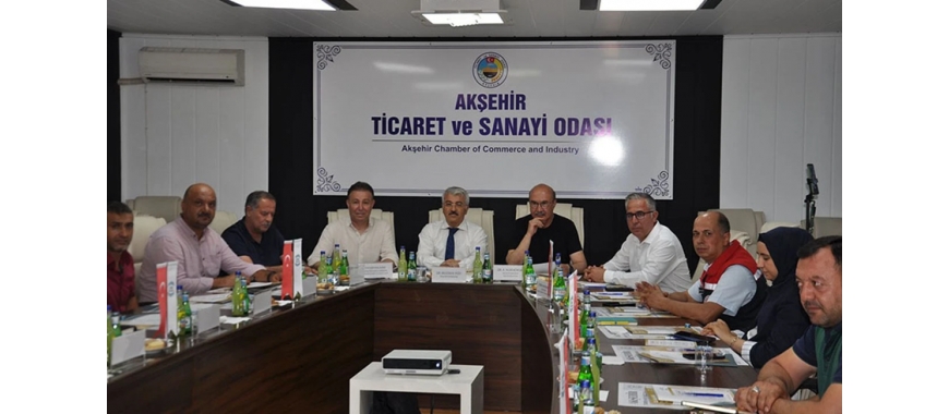 AKŞEHİR TARIM HAYVANCILIK VE YEM FUARI HAZIRLIK TOPLANTISI YAPILDI