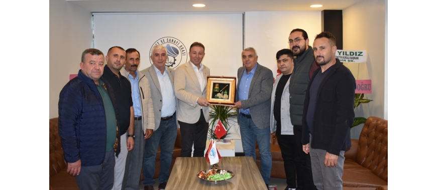 KONYA DSYB BAŞKANI EDİP YILDIZ’DAN BAŞKAN ENDER KALKAN’A ZİYARET