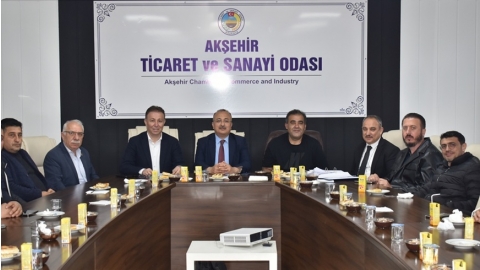 AKŞEHİR TİCARET VE SANAYİ ODASI NİSAN AYI MECLİS TOPLANTISI GERÇEKLEŞTİ