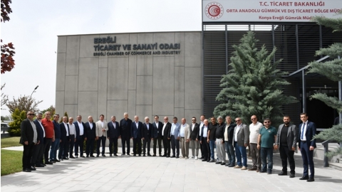 KONYA İL VE İLÇE ODA VE BORSA BAŞKANLARI İSTİŞARE TOPLANTISI