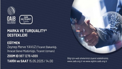 MARKA VE TURQUALITY® DESTEKLERİ