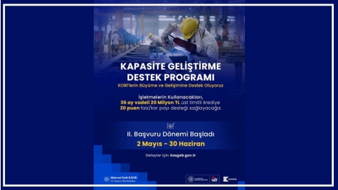 KAPASİTE GELİŞTİRME DESTEK PROGRAMI 2. DÖNEM BAŞLADI