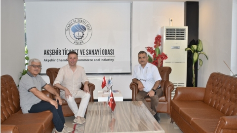 ULUSLARARASI ANADOLU ARAŞTIRMALARI KONGRESİ İÇİN AKŞEHİR TSO’YA ZİYARET