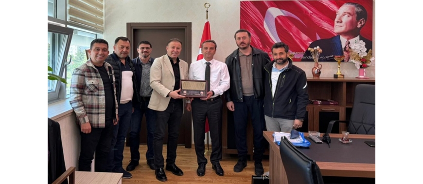 DISTRICT POLICE DIRECTOR VISIT FROM AKŞEHİR CHAMBER OF COMMERCE AND INDUSTRY