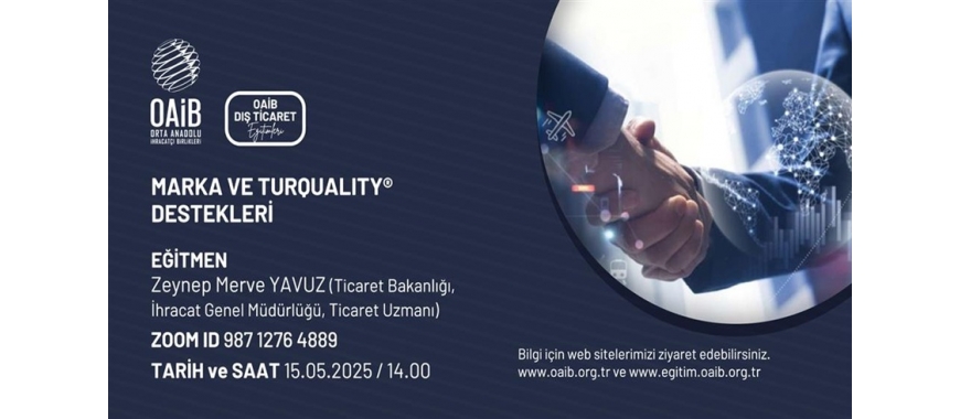 MARKA VE TURQUALITY® DESTEKLERİ
