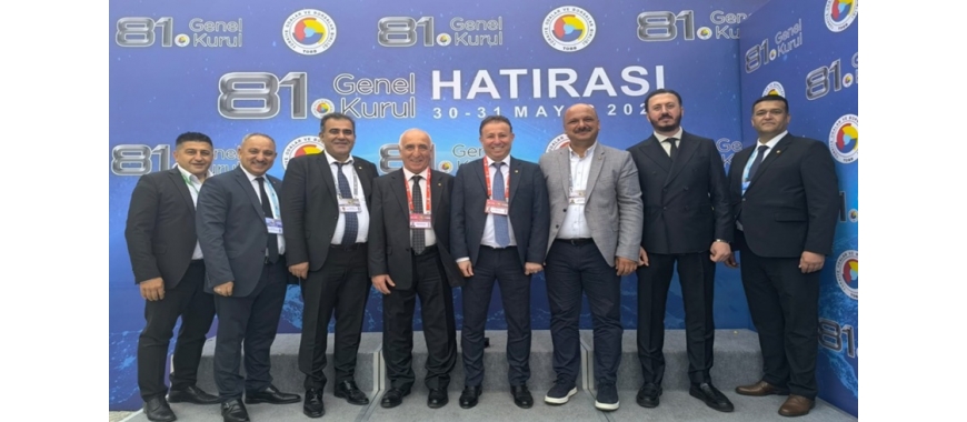 TÜRKİYE ODALAR VE BORSALAR BİRLİĞİ’NİN (TOBB) 81. GENEL KURUL TOPLANTISI, TOBB ETÜ’DE GERÇEKLEŞTİRİLDİ.