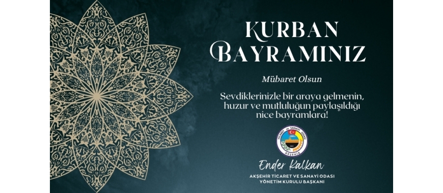 BAŞKAN KALKAN’DAN KURBAN BAYRAMI MESAJI