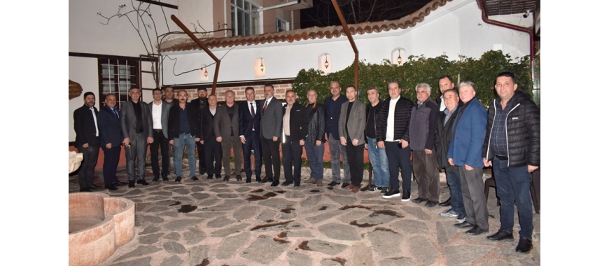 SEÇİLEN ODA BAŞKANLARI AKŞEHİR TSO BAŞKANI ENDER KALKAN İLE BİR ARAYA GELDİ